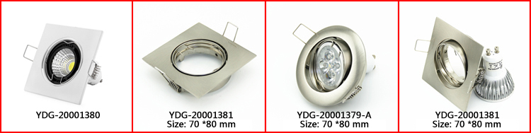 OBI Recessed Spotlight Aluminium Ceiling Spotlight Halogen Recessed Spot 12V35W 530lm Dimmable
